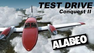 Test Drive | Alabeo C441 Conquest II | Prepar3D V3 | 4k