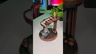 Smoke Fountain Shivling Making  Diy smoke fountain shivling  Har Har Mahadev #shorts #short