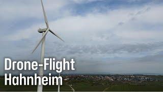 Drohnenflug Windräder-Hahnheim-Rheinhessen-4K