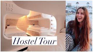 Mykonos Hostel Tour / Prettiest Ever!