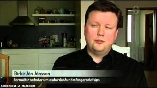 Fæðingarorlof á Íslandi - Kastljós 6. maí 2015