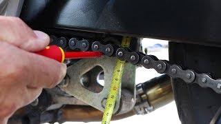 Honda CB500F - Chain Adjustment