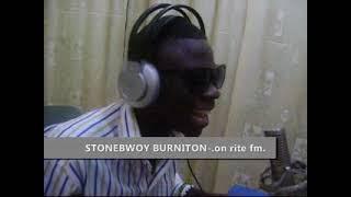 Stonebwoy Freestyle On RiteFM With KingLagazee On Ital Riddims In 2008