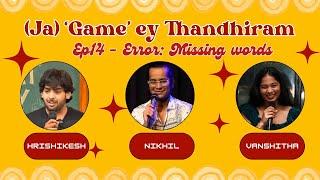 Jagamey Thandhiram - "Thug life" behavior on Movie titles Ep14 ft. Hrishikesh, Nikhil and Vanshitha