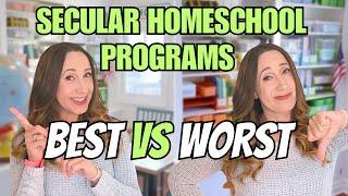 BEST Secular Online Homeschooling Programs - 7 Secular Online Homeschool Curriculums for 2024!