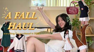 a fall SHOPPING HAUL // thrift finds, beginner cosplayer, fall fashion