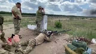 7km range, sniper rifle, SNIPEX T-REX, training in Ukraine