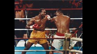 Evander Holyfield Vs Larry Holmes Highlights (A Tough Fight)