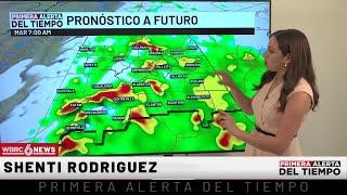 Primera Alerta del Tiempo: Posibilidad de lluvias y tormentas para el martes