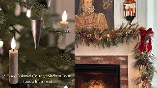 THE ULTIMATE COZY CHRISTMAS KITCHEN TOUR  | HOMEMAKING TIPS  | BAKE A CAKE WITH ME