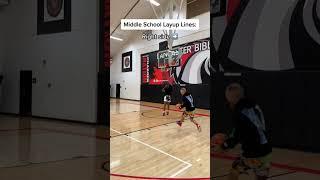 MIDDLE SCHOOL LAYUP LINES BE LIKE .. ‍️