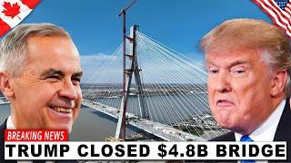 $4.79 BILLION Disaster! Canada’s Gordie Howe Bridge Doomed to Be a Ghostly Ruin in Trump’s Trade War