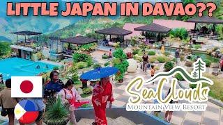 BAGONG JAPANESE RESORT sa Buda, Davao City | SeaClouds Mountain View Resort