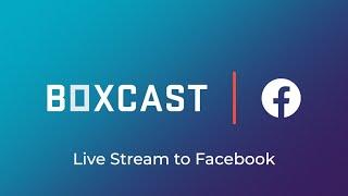 How to Stream to Facebook Live with BoxCast