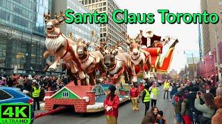 【4K】TORONTO SANTA CLAUS PARADE | THE ANNUAL CHRISTMAS PARADE (FULL TOUR)