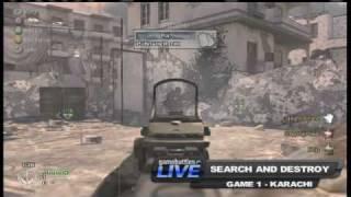 GameBattles Live - MW2 4v4 Mayhem Finals - Game 1