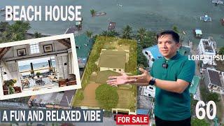 Saltwater Escape BEACH HOUSE TOUR A98 MATABUNGKAY LIAN BATANGAS | FOR SALE BEACH HOUSE