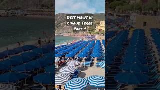 Best views in Cinque Terre part 4! #cinqueterre #italy #travelling #youtubeshorts