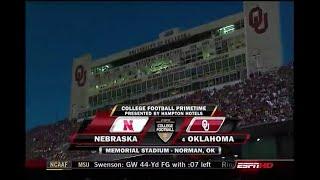 2008 Nebraska @ #4 Oklahoma No Huddle