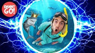 Sharks in the Water 2: Rise of the Shark King!  ️HYPERSPEED REMIX️/// Danny Go! Songs for Kids