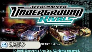 Need for Speed Underground Rivals PSP Gameplay HD