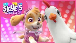 Chick-a-Letta’s Theme Song! - Skye's Music Party - PAW Patrol Music Cartoons for Kids