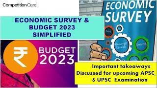 Economic Survey & Budget 2023-Competition Care-Best APSC/UPSC Coaching in Assam