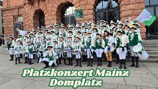 Platzkonzert Mainz Neujahr Domplatz Januar 2025