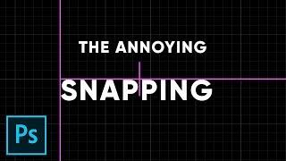 One Key to STOP the Annoying Snap in Photoshop!