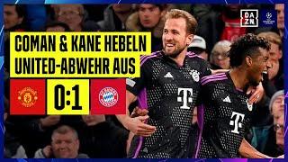 Geniestreich von Kane & Coman verwandelt: Man United - FC Bayern | UEFA Champions League | DAZN