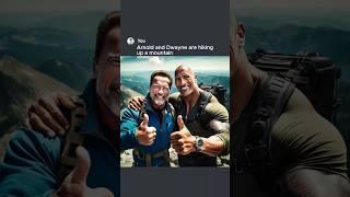 Arnold and Dwayne Go Hiking *GONE WRONG* #ai #chatgpt #aiart