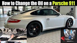 How to Change the Oil on a Porsche 911 (997)