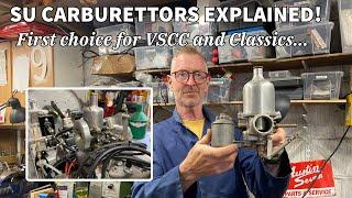 SU carburettor explained - VSCC and Classic favourite!