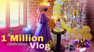 1 Million Subscribers celebration vlog  | Celebration Vlog |#vlog #1million   #celebration