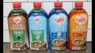 Nestle Coffee Mate Iced Coffee: Zero Sugar Mocha & French Vanilla, French Vanilla & Caramel Review