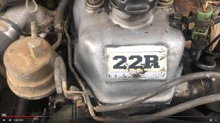 THE LEGENDARY TOYOTA 22R ENGINE COLD START