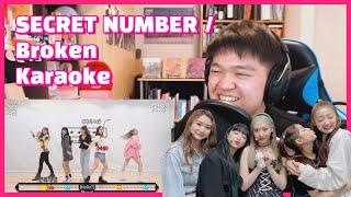 SECRET NUMBER (시크릿넘버) - TongTongTV / 'WHO DIS?' Broken Karaoke! Reaction [SO CUTE AND FUNNY]