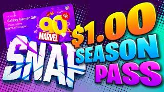 How to Get $1 Season Pass on Galaxy Store - Marvel Snap