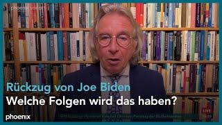 Prof. Thomas Jäger zum Rückzug von US-Präsident Joe Biden am 22.07.24