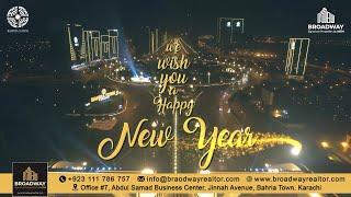 HAPPY NEW YEAR 2023 cheers to the New Year. Broadway Realtor | Bahra Town Karachi