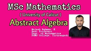 41 reducible and irreducible polynomial | Abstract Algebra | MSc Maths | First Semester