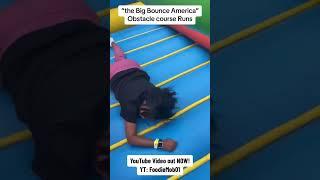 @thebigbounceamerica8661  obstacle course Runs!!  #Foodiemob #TheBigBounceAmerica #viral