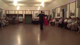 Monica Parra y Jorge Olguin 2/3 visit to La Rayuela Milonga  july 2016