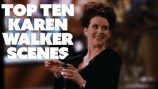 The Top Ten Karen Walker Scenes RANKED | Will & Grace | Comedy Bites