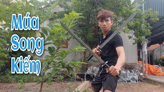 Múa Song Kiếm Cực Đỉnh  #katana #shorts #sword | Thắng Ninja