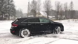 Toyota Venza AWD Test in Snow & Mud