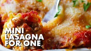 Classic Mini Lasagna For One