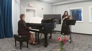 Beethoven and Brahms Recital - 2019 - Julia Muench and Laura Petillo