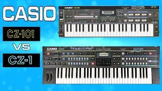 Casio CZ-101 vs Casio CZ-1 Battle (David vs Goliath!) – Is there a difference?