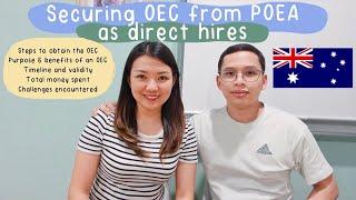 How we secured our OEC as direct hires from POEA or DMW (2023)